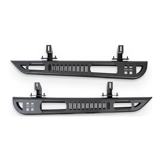 DV8 OFFROAD OE PLUS STEPS Installation Manual