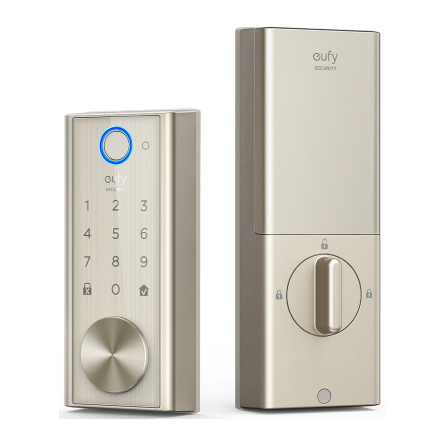 eufy Security T8520 Smart Lock Touch & Wi-Fi Manual
