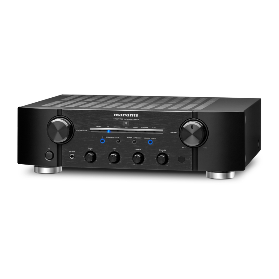 Marantz PM8005 Getting Started