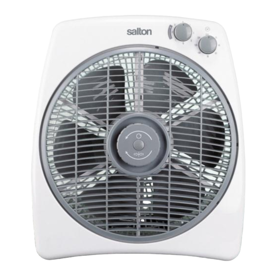Salton SBF35 Instructions & Warranty