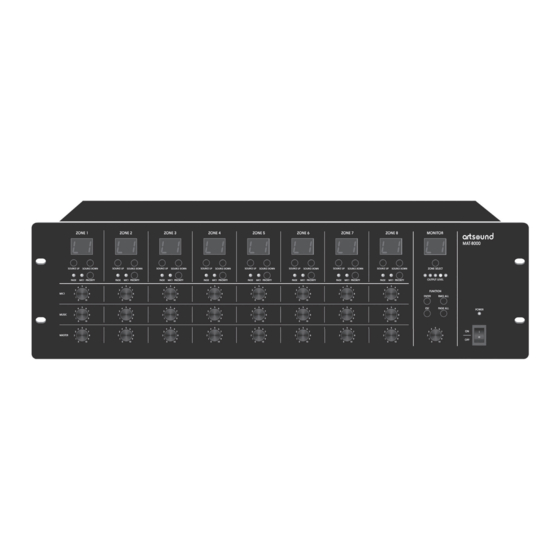 artsound MAT-8000 Manuals