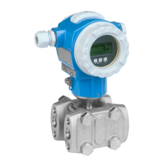 Endress+Hauser Deltabar S PMD75 Technical Information