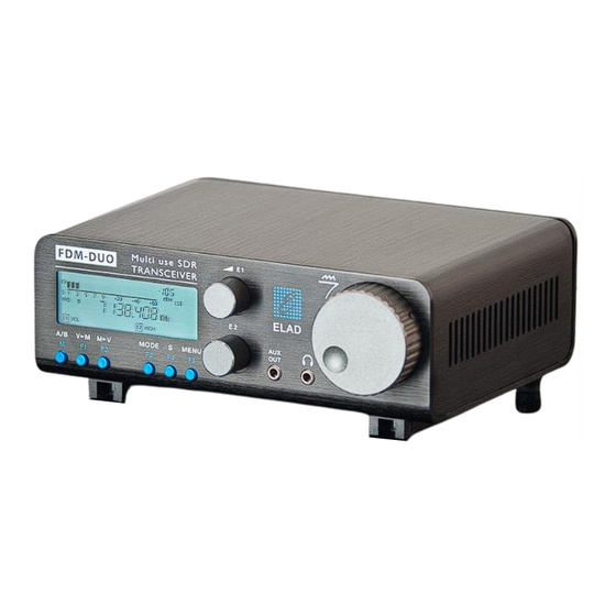 ELAD FDM-DUO Firmware Update