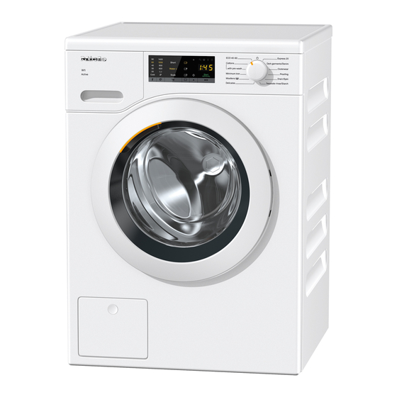 miele washing machine wca 020