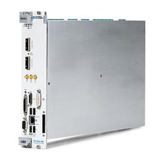 NI VXIpc-882 Installation Manual