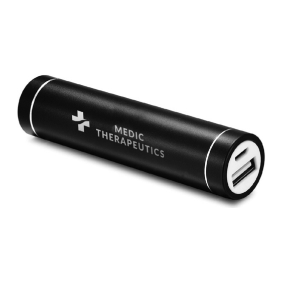Medic Therapeutics MT-PWRBANK-001 User Manual