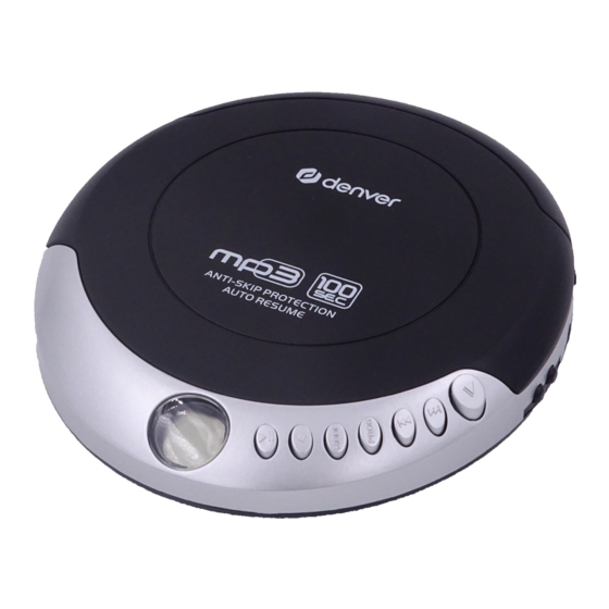 Denver DMP-391 Manual