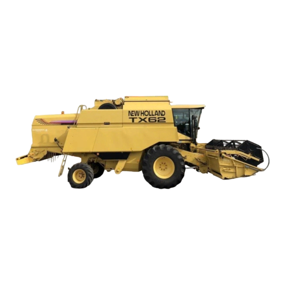 New Holland TX68 Plus Operator's Manual