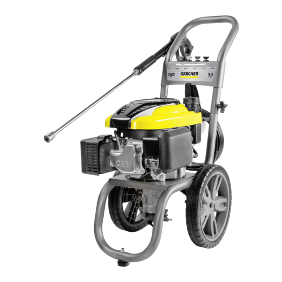 Kärcher G 2900 R Manual