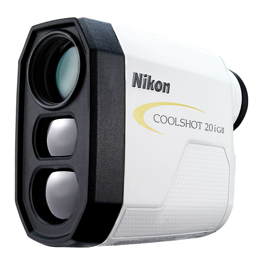 Nikon COOLSHOT 20i GII Manuals
