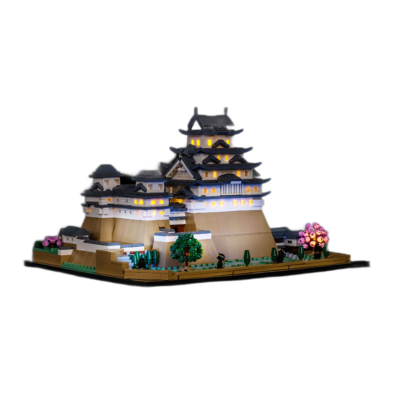 LIGHT MY BRICKS LEGO Himeji Castle 21060 Light Kit Installation Manual