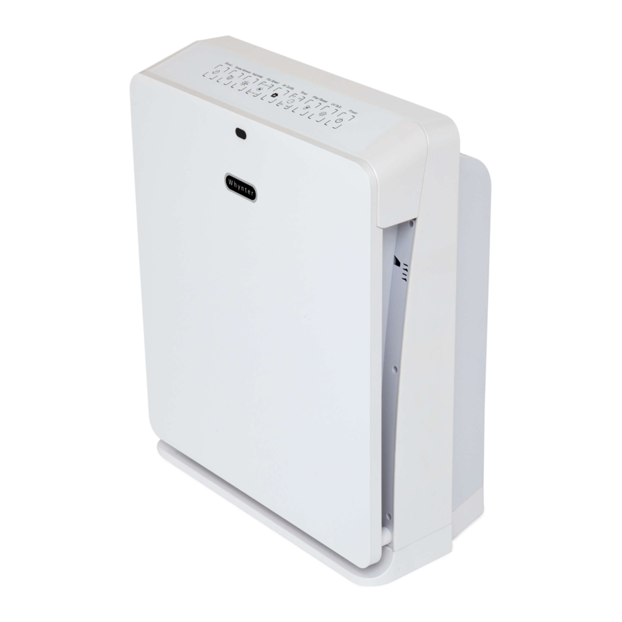 Whynter EcoPure AFR-425-PW/SW - Air Purifier Manual
