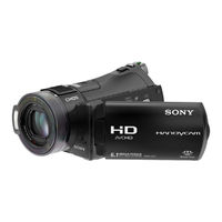 Sony Handycam HDR-CX7 Service Manual
