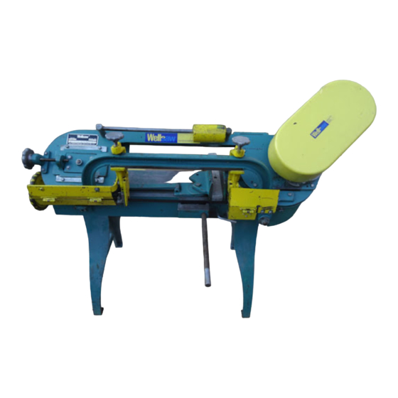 Wellsaw 600 Operating & Maintenance Instructions