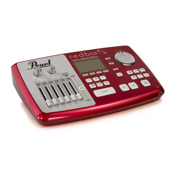 Pearl RBM-20 Quick Start Manual