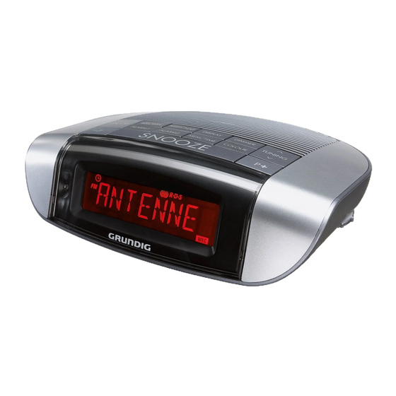 Grundig Sonoclock 660 PLL User Manual