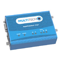 Multitech MultiConnect rCell 100 Series Hardware Manual