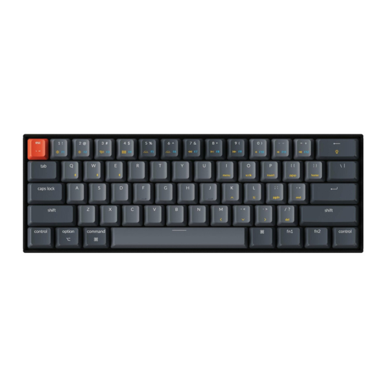 Keychron K12 Manual
