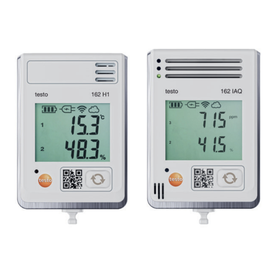 TESTO 162 H1 Manuals