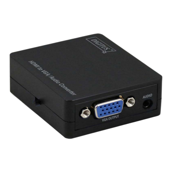 Digitus DS-40310-1 Manual