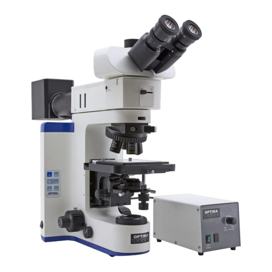 Optika B-1000 MET Operation Manual