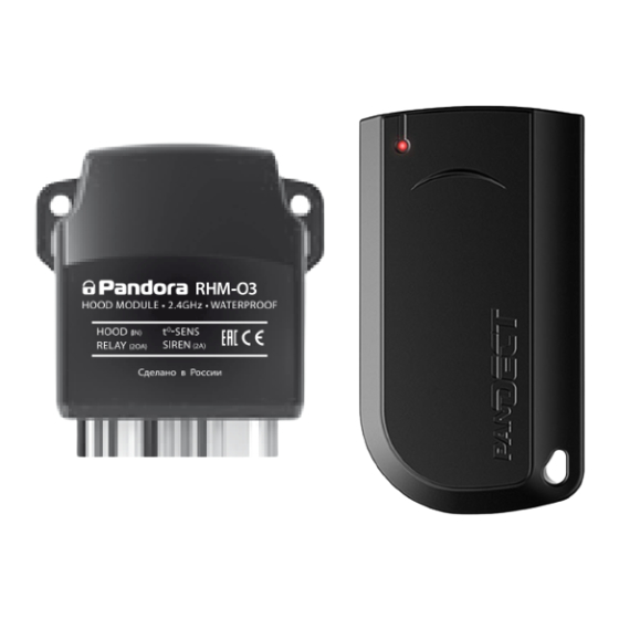 Pandora DXL 1920L Manual