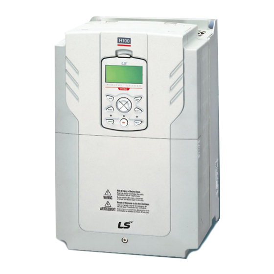 LSIS H100 Troubleshooting Manual
