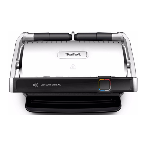 TEFAL OptiGrill Elite XL Manuals