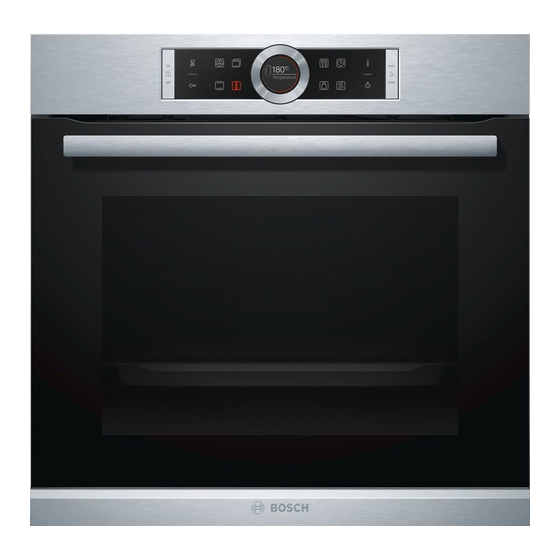 Bosch HRG6769S6 Installation Instructions Manual