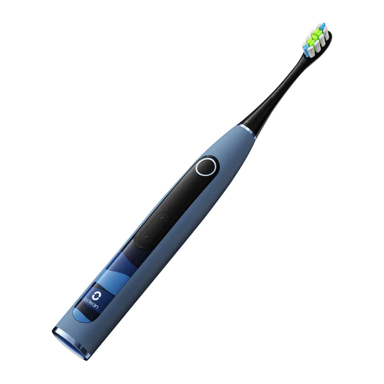 Oclean X10 Sonic Electric Toothbrush Manuals