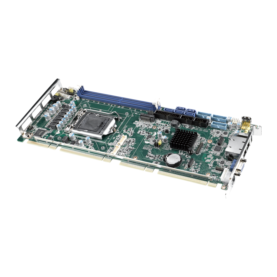 Advantech PCE-7131 Startup Manual