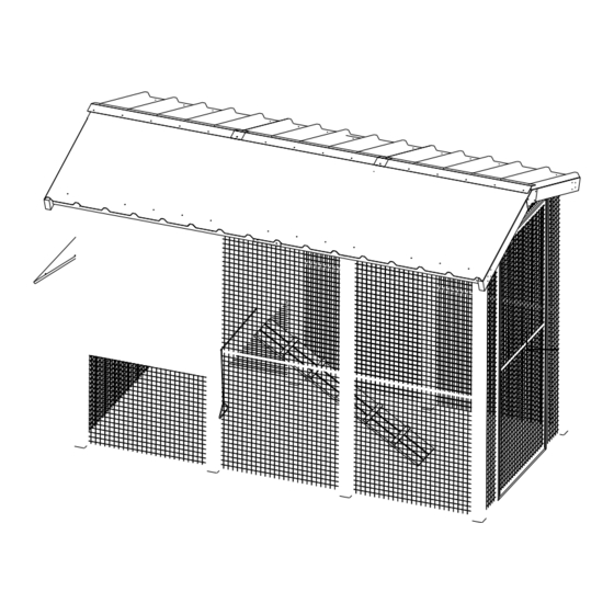 Producer's PRIDE PP CHATEAU CHICKEN COOP Assembly Manual