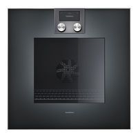 Gaggenau BO420102 Instruction Manual