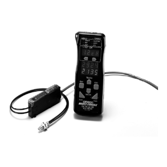 Omron E3X-DA-N Datasheet