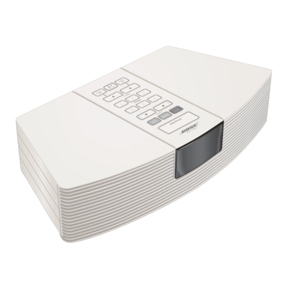 Bose Wave Radio Quick Setup Manual