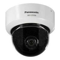Panasonic WV-CF344E Installation Manual