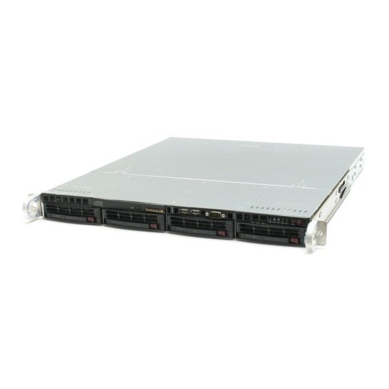 Supero SUPERSERVER 5015M-UR Manuals