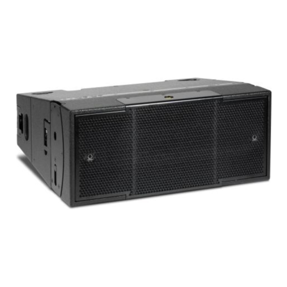 Turbosound flexarray Quick Start Manual