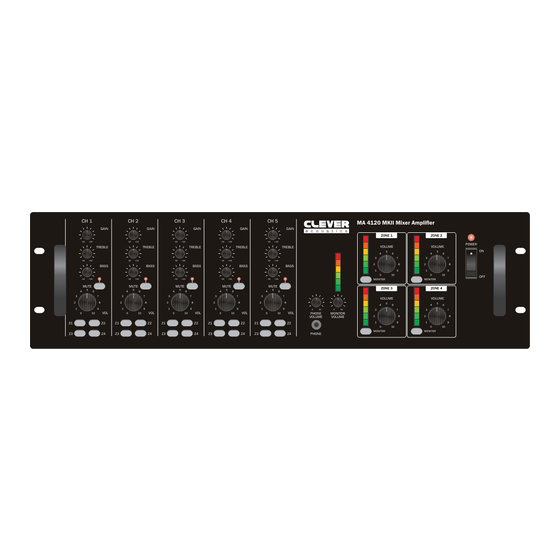 Clever Acoustics MA 4120 MKII User Manual
