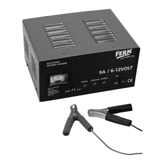 Ferm BCM1016 User Manual