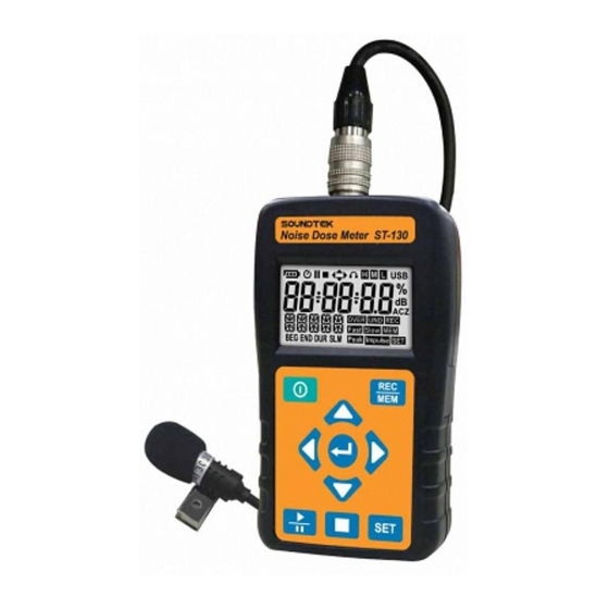 Tenmars ST-130 User Manual