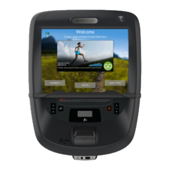 Precor Experience Series Service Manual