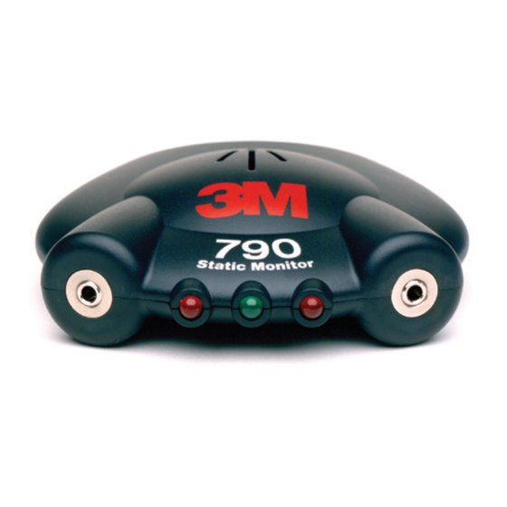 3M Static Monitor 790 User Manual