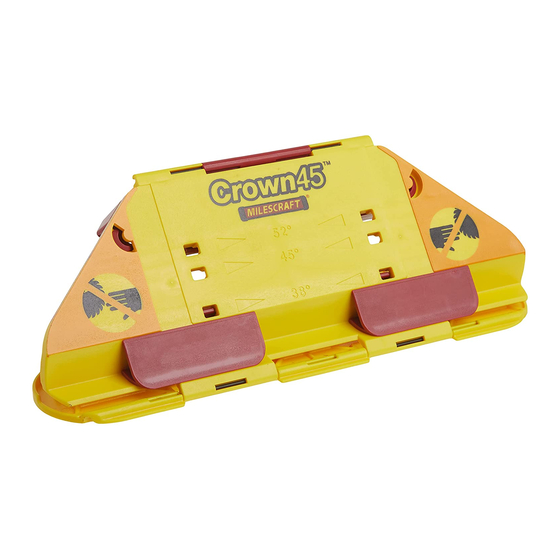 Milescraft Crown45 Instruction Manual
