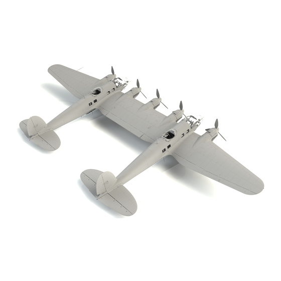 Eduard Zoom He 111Z Quick Start Manual
