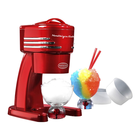 Nostalgia RISM900RED Instructions And Recipes Manual