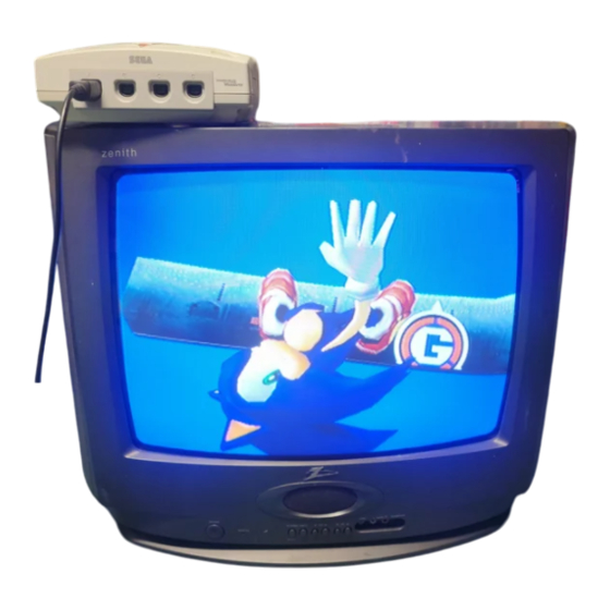 Zenith B19A23DCOM Operating Manual And Warranty