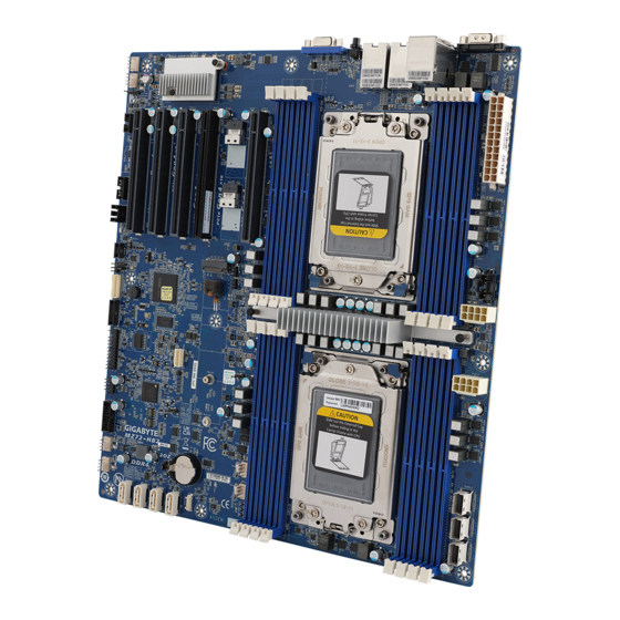 GIGA-BYTE TECHNOLOGY MZ72-HB2 User Manual