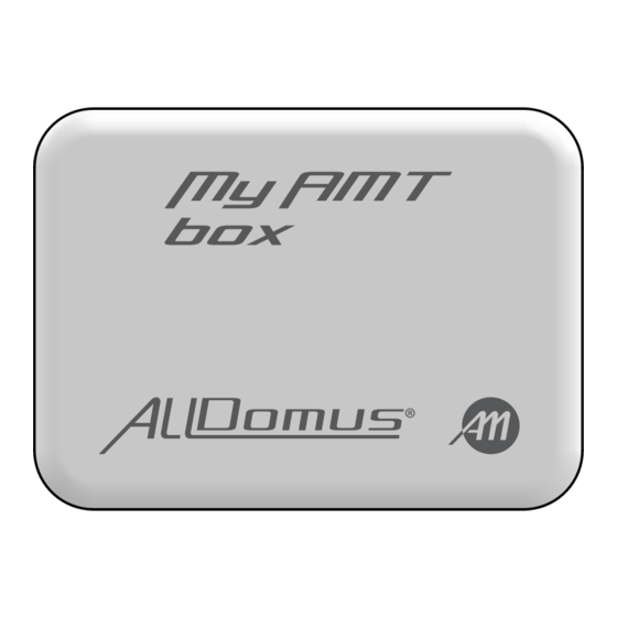 Allmatic AllDomus My AMT box Manuals