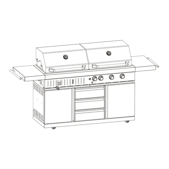 MyOUTDOORKITCHEN CGU301i-F2G-1 User Manual And Installation Instructions